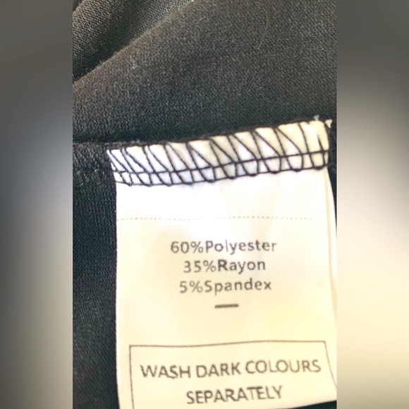 Striped Black and White One-Piece Swimsuit - Picture 3 of 5